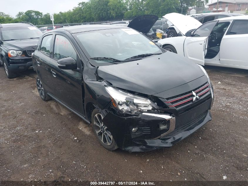 2022 Mitsubishi Mirage Black Edition/Se VIN: ML32AWHJ5NH006426 Lot: 39442797