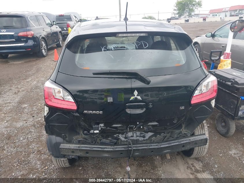 2022 Mitsubishi Mirage Black Edition/Se VIN: ML32AWHJ5NH006426 Lot: 39442797