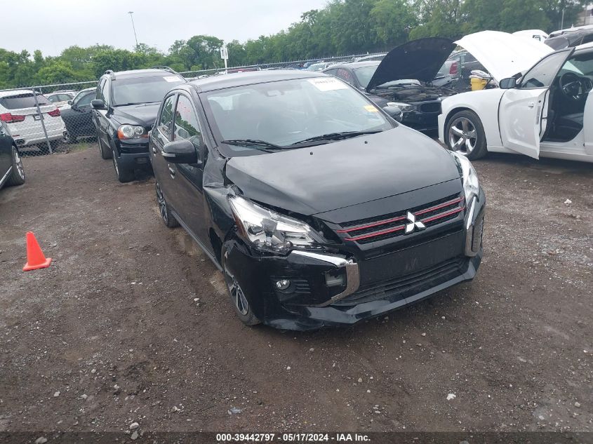 2022 Mitsubishi Mirage Se/Black Edition/Gt VIN: ML32AWHJ5NH006426 Lot: 39442797