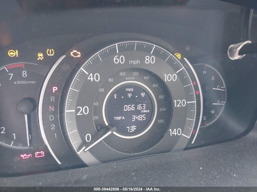 2014 Honda Cr-V Ex VIN: 2HKRM3H58EH535570 Lot: 39442806