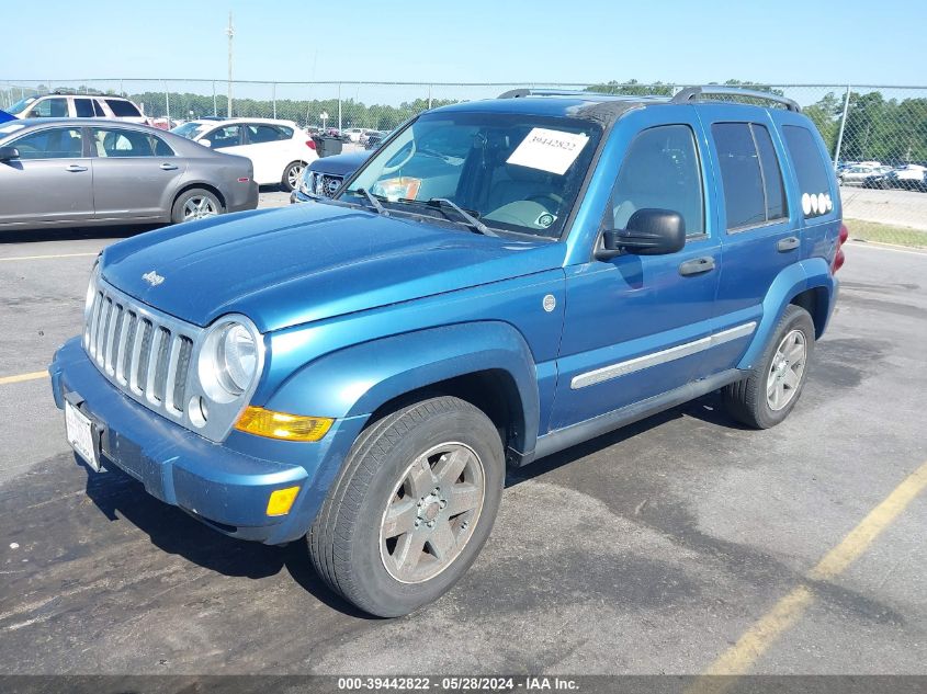 2006 Jeep Liberty Limited Edition VIN: 1J8GL58K06W192737 Lot: 39442822