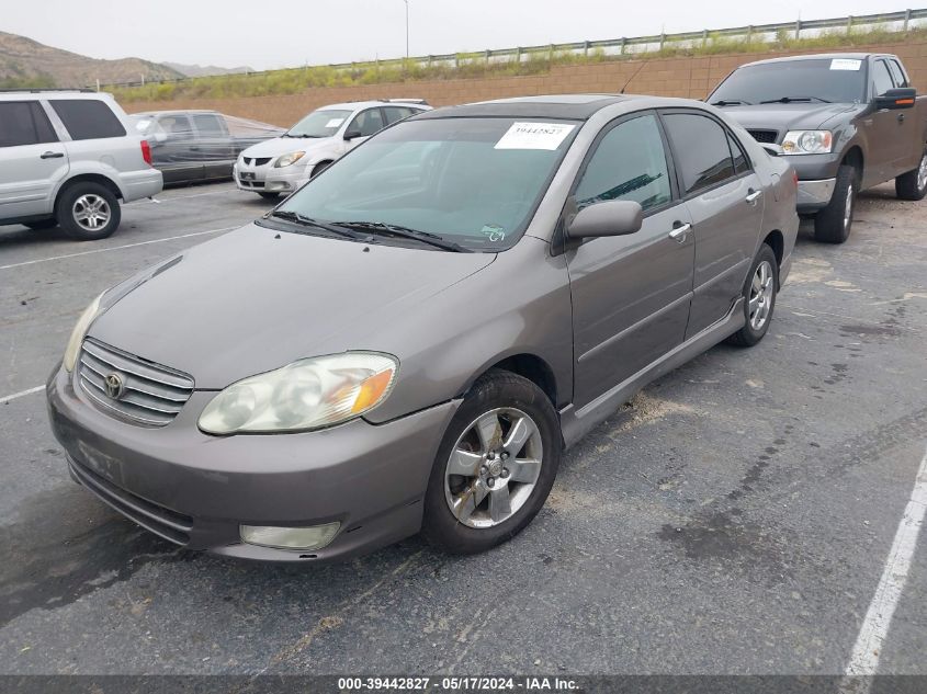 2004 Toyota Corolla S VIN: 1NXBR32E54Z246593 Lot: 39442827