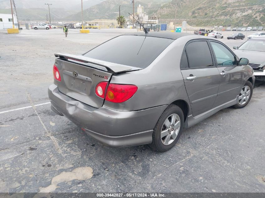 2004 Toyota Corolla S VIN: 1NXBR32E54Z246593 Lot: 39442827