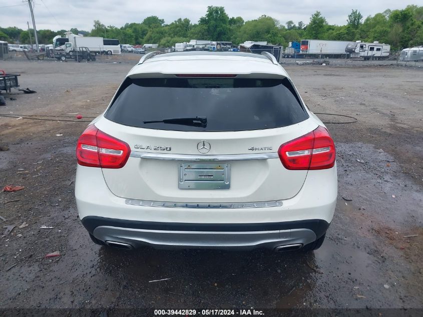 2015 Mercedes-Benz Gla 250 4Matic VIN: WDCTG4GB4FJ074090 Lot: 39442829