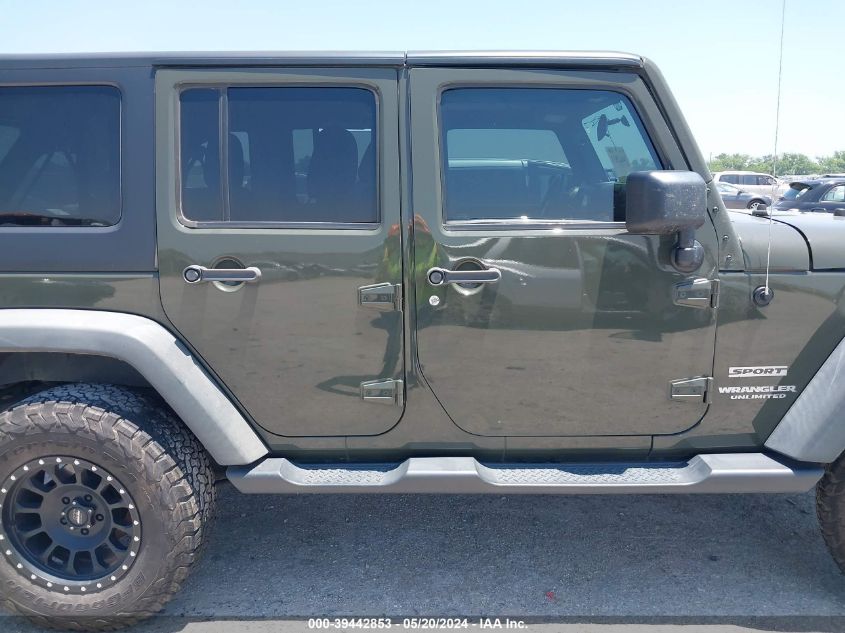 2015 Jeep Wrangler Unlimited Sport VIN: 1C4BJWDG6FL687668 Lot: 39442853