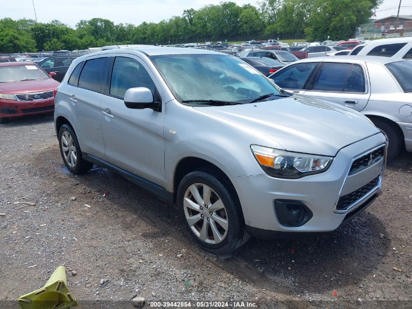 2014 Mitsubishi Outlander Sport Es VIN: 4A4AP3AU6EE017181 Lot: 39442854