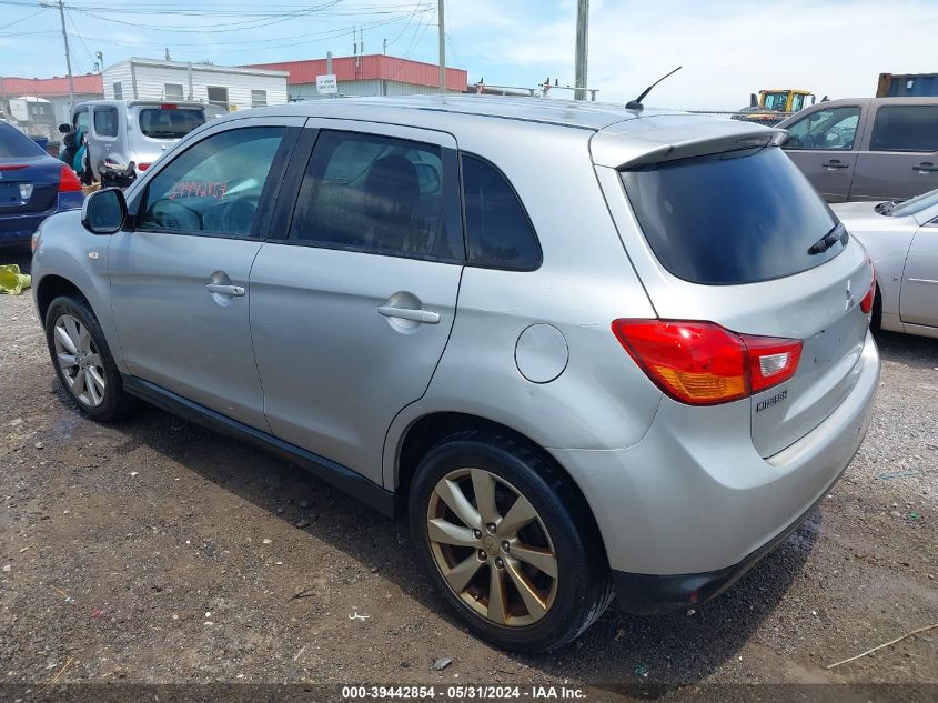 2014 Mitsubishi Outlander Sport Es VIN: 4A4AP3AU6EE017181 Lot: 39442854