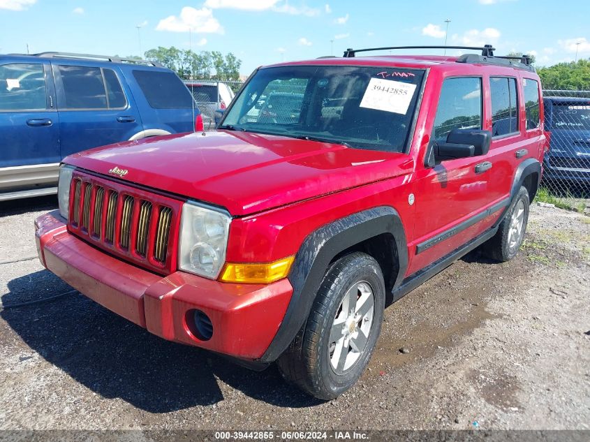 2006 Jeep Commander VIN: 1J8HG48N46C231439 Lot: 39442855