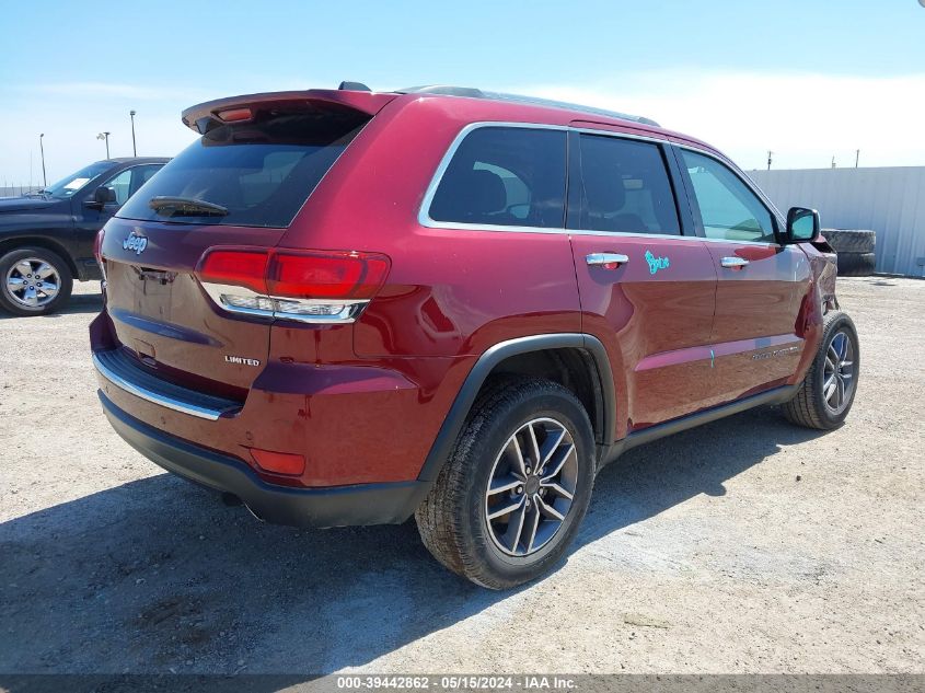 2020 Jeep Grand Cherokee Limited 4X2 VIN: 1C4RJEBG0LC305853 Lot: 39442862