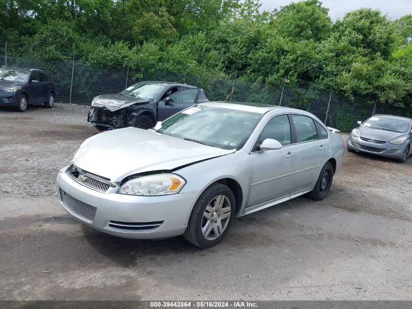 2012 Chevrolet Impala Lt VIN: 2G1WB5E31C1185441 Lot: 39442864