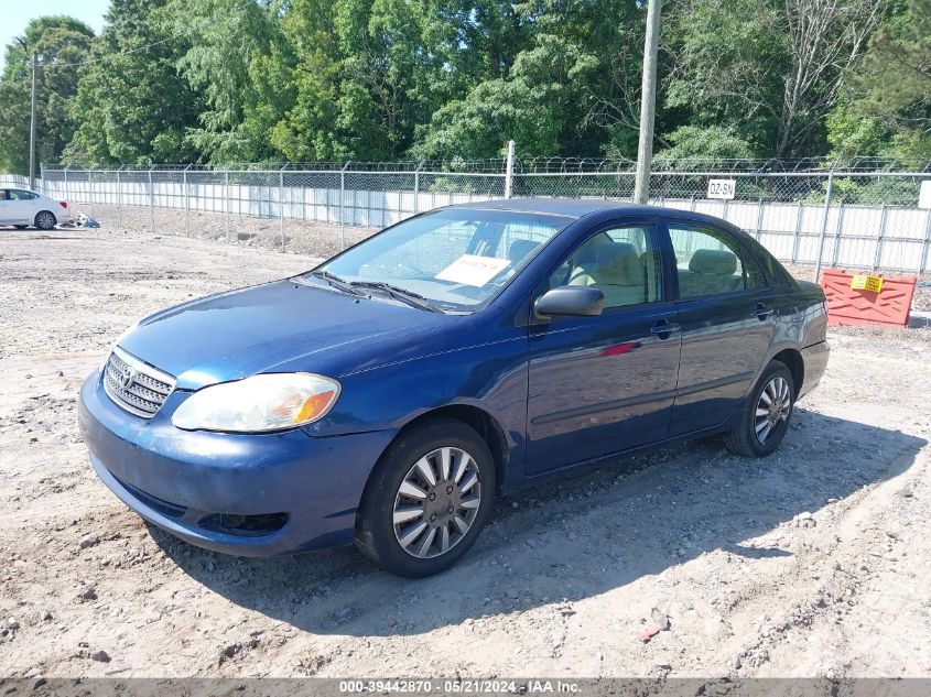 2008 Toyota Corolla Ce VIN: 2T1BR32E68C915235 Lot: 39442870