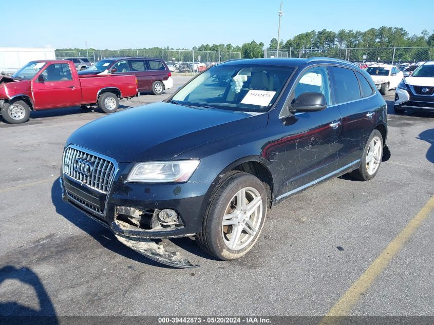 2014 Audi Q5 2.0T Premium VIN: WA1LFAFP1EA049550 Lot: 39442873