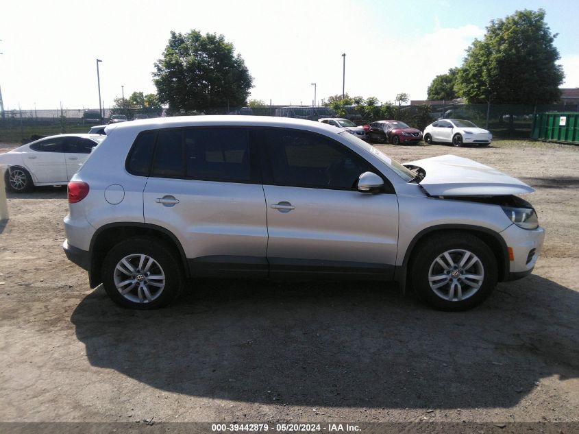 2013 VOLKSWAGEN TIGUAN S/SE/SEL - WVGBV3AXXDW613281