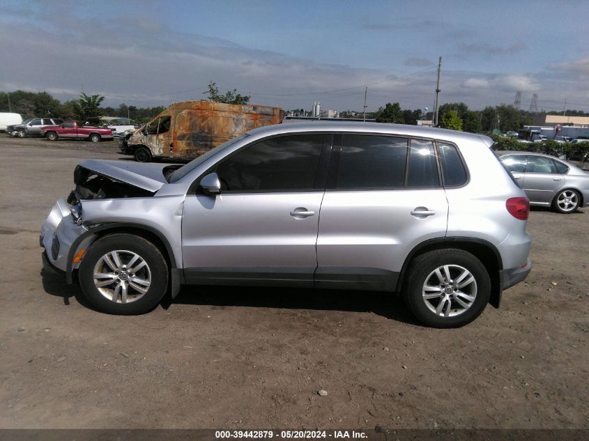 2013 VOLKSWAGEN TIGUAN S/SE/SEL - WVGBV3AXXDW613281