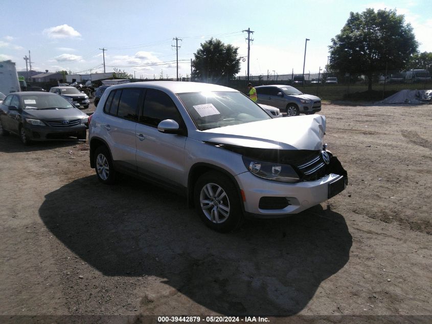 2013 Volkswagen Tiguan S VIN: WVGBV3AXXDW613281 Lot: 39442879