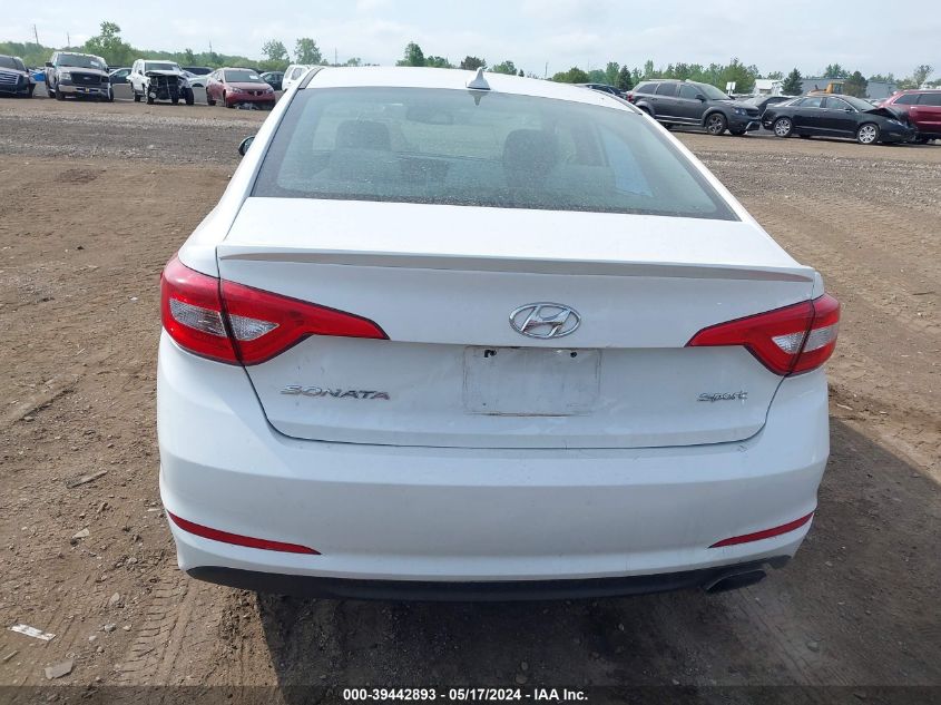 2016 Hyundai Sonata Sport VIN: 5NPE34AFXGH322858 Lot: 39442893