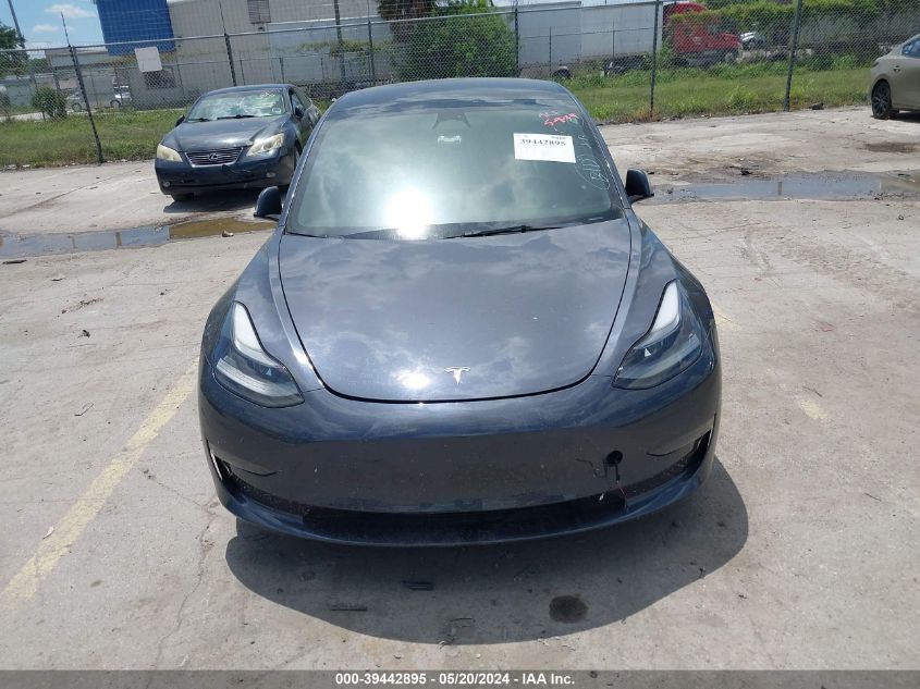 2023 TESLA MODEL 3 REAR-WHEEL DRIVE - 5YJ3E1EA0PF431844