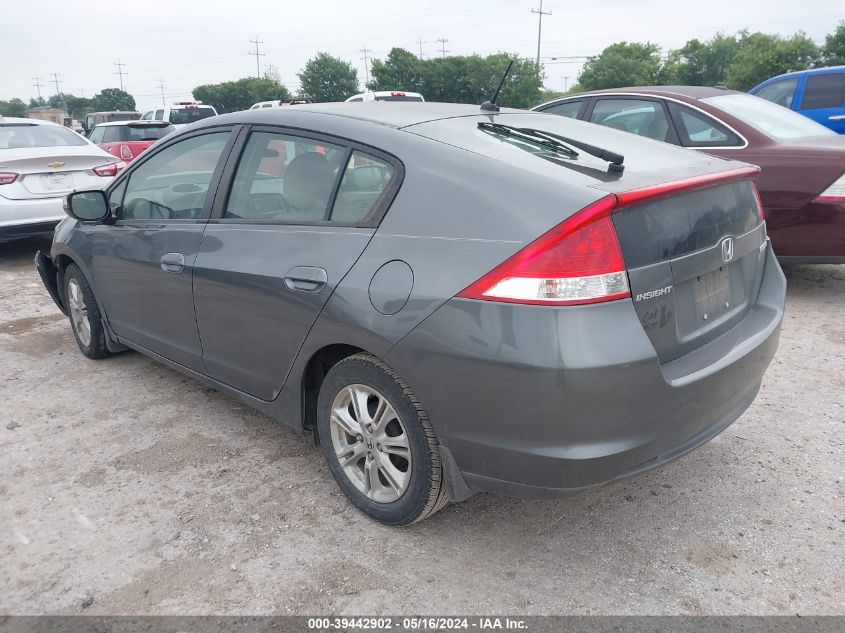 2010 Honda Insight Ex VIN: JHMZE2H7XAS017379 Lot: 39442902