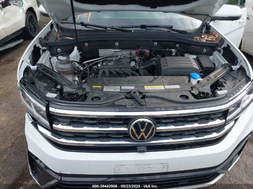 2022 Volkswagen Atlas 3.6L V6 Sel Premium R-Line VIN: 1V2FR2CA4NC523008 Lot: 39442906