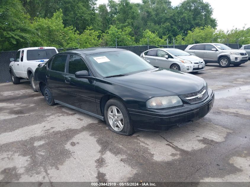 2005 Chevrolet Impala VIN: 2G1WF52E859304102 Lot: 39442919