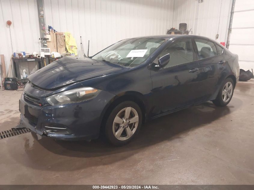 2016 Dodge Dart Sxt VIN: 1C3CDFBB2GD517407 Lot: 39442923