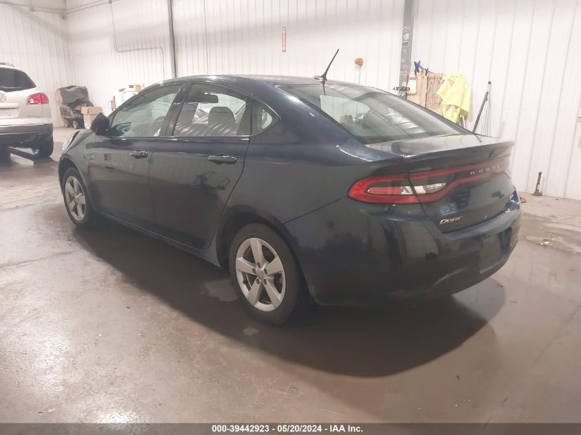 2016 Dodge Dart Sxt VIN: 1C3CDFBB2GD517407 Lot: 39442923