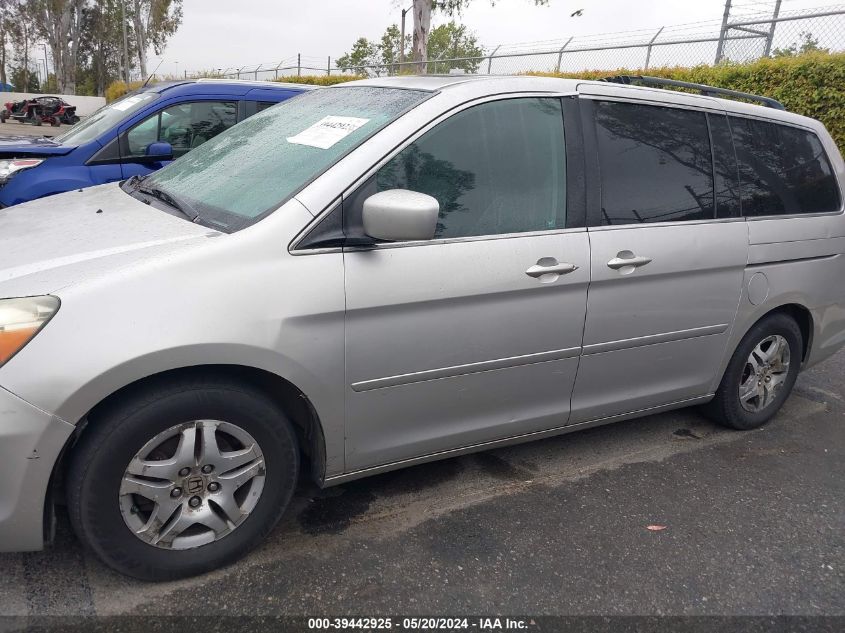 2007 Honda Odyssey Ex-L VIN: 5FNRL386X7B438514 Lot: 39442925