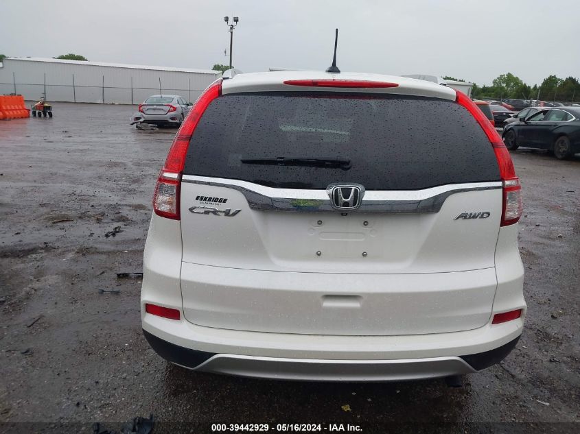 2015 Honda Cr-V Ex-L VIN: 5J6RM4H70FL061869 Lot: 39442929