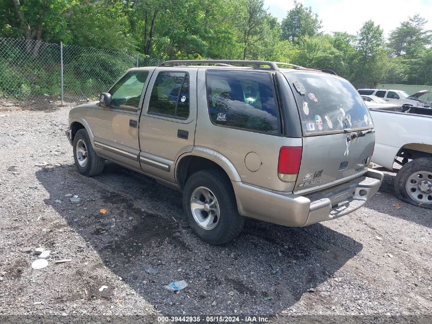 2000 Chevrolet Blazer Ls VIN: 1GNCS13W0Y2211669 Lot: 39442935