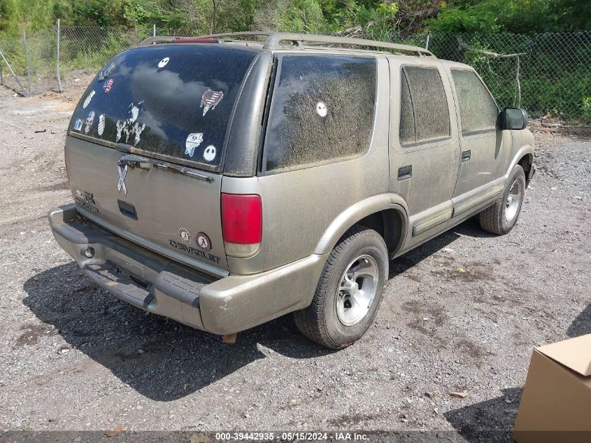 2000 Chevrolet Blazer Ls VIN: 1GNCS13W0Y2211669 Lot: 39442935