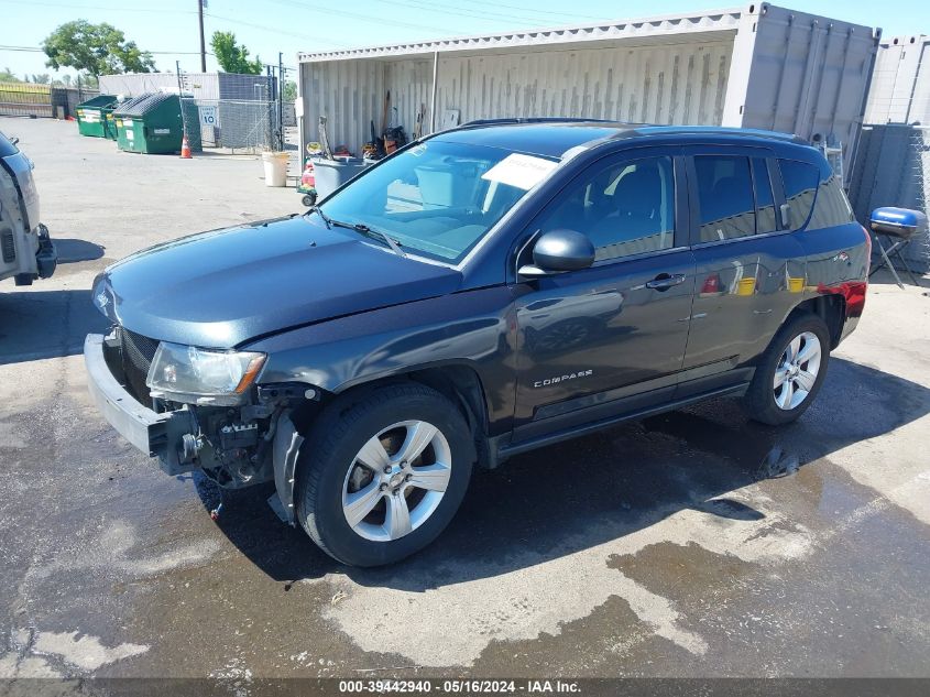 2014 Jeep Compass Sport VIN: 1C4NJDBB3ED727352 Lot: 39442940