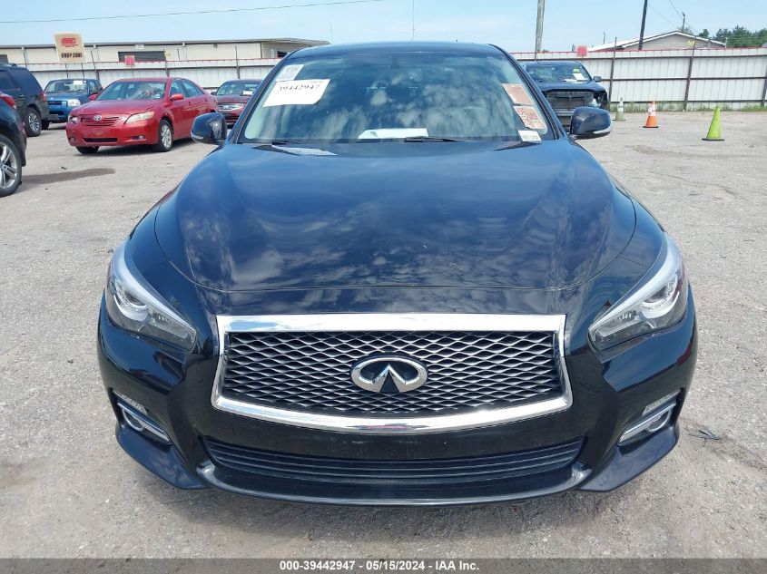 2016 Infiniti Q50 3.0T Premium VIN: JN1EV7AP5GM304250 Lot: 39442947