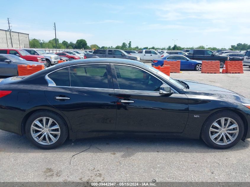 2016 Infiniti Q50 3.0T Premium VIN: JN1EV7AP5GM304250 Lot: 39442947