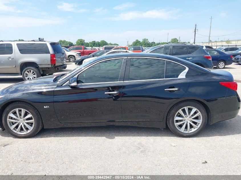 2016 Infiniti Q50 3.0T Premium VIN: JN1EV7AP5GM304250 Lot: 39442947