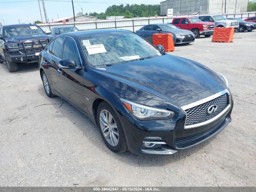 2016 Infiniti Q50 3.0T Premium VIN: JN1EV7AP5GM304250 Lot: 39442947