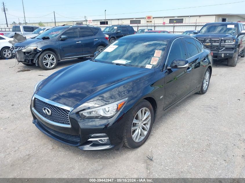 2016 Infiniti Q50 3.0T Premium VIN: JN1EV7AP5GM304250 Lot: 39442947