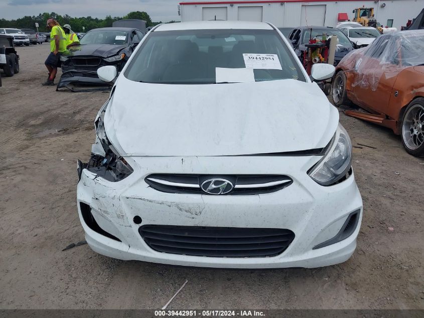 2016 Hyundai Accent Se VIN: KMHCT4AE0GU972170 Lot: 39442951