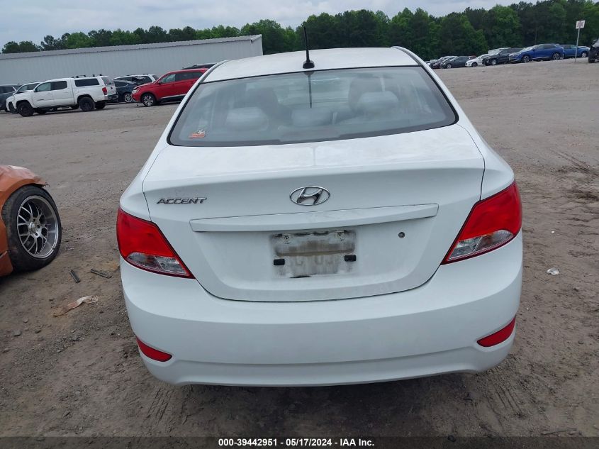 2016 Hyundai Accent Se VIN: KMHCT4AE0GU972170 Lot: 39442951