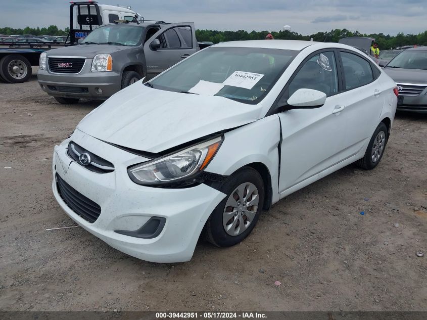 2016 Hyundai Accent Se VIN: KMHCT4AE0GU972170 Lot: 39442951