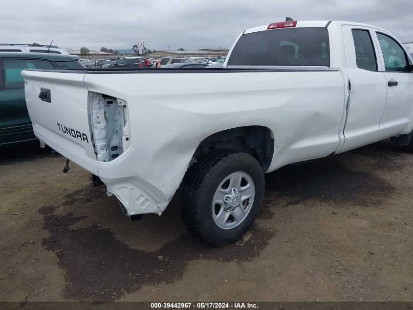 2021 Toyota Tundra Sr VIN: 5TFTY5F1XMX011541 Lot: 39442967