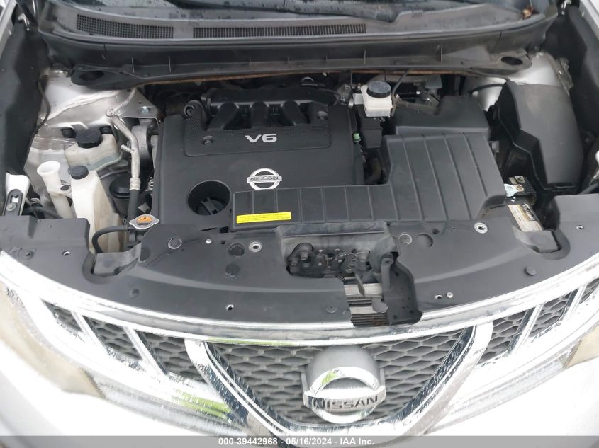 2013 Nissan Murano S/Sl/Le VIN: JN8AZ1MUXDW201246 Lot: 39442968