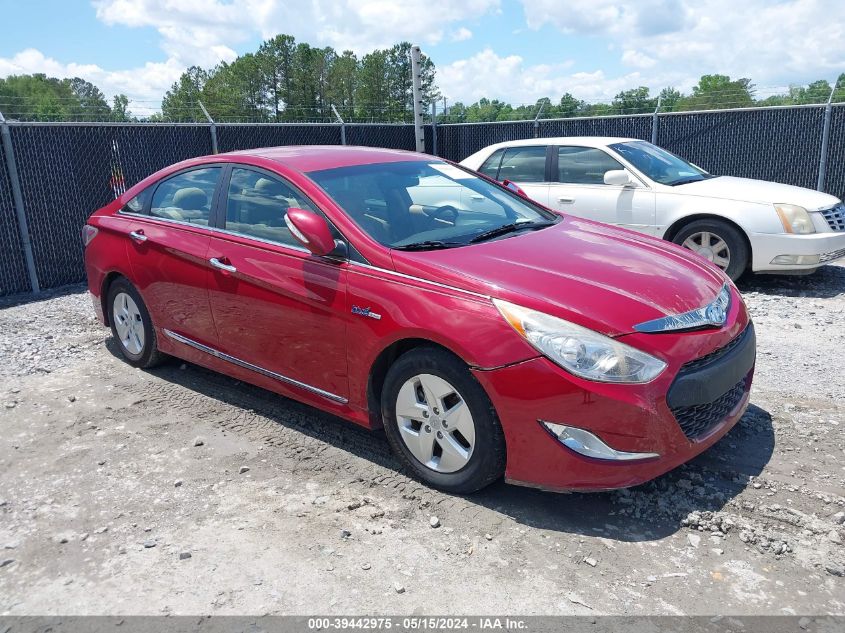 2012 Hyundai Sonata Hybrid VIN: KMHEC4A41CA060501 Lot: 39442975