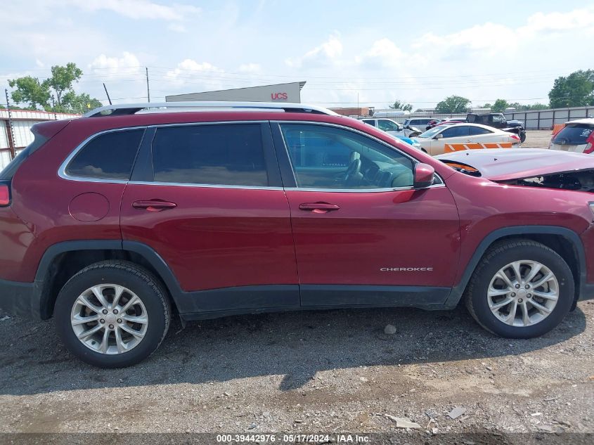 2019 Jeep Cherokee Latitude Fwd VIN: 1C4PJLCB7KD411692 Lot: 39442976