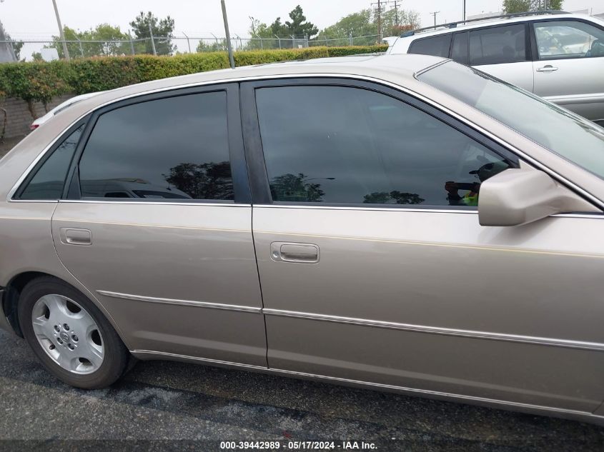 2003 Toyota Avalon Xls VIN: 4T1BF28B63U273980 Lot: 39442989