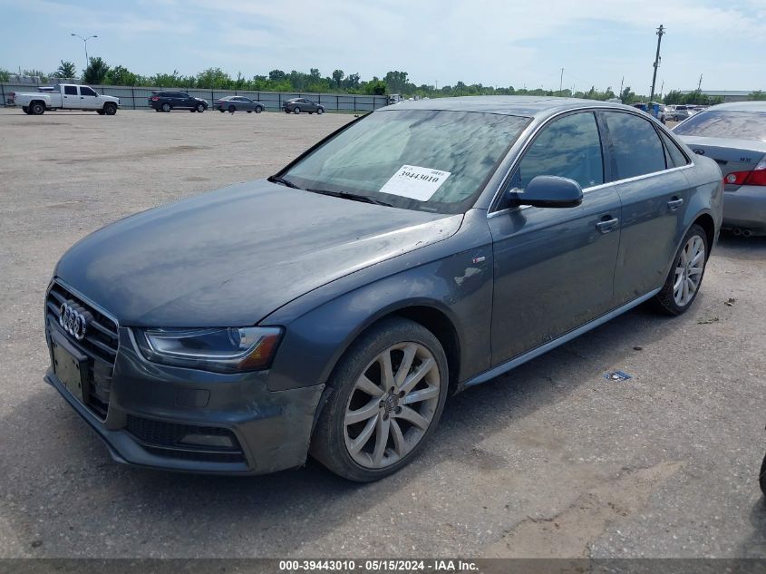 VIN WAUAFAFL7EA059667 2014 AUDI A4 no.2