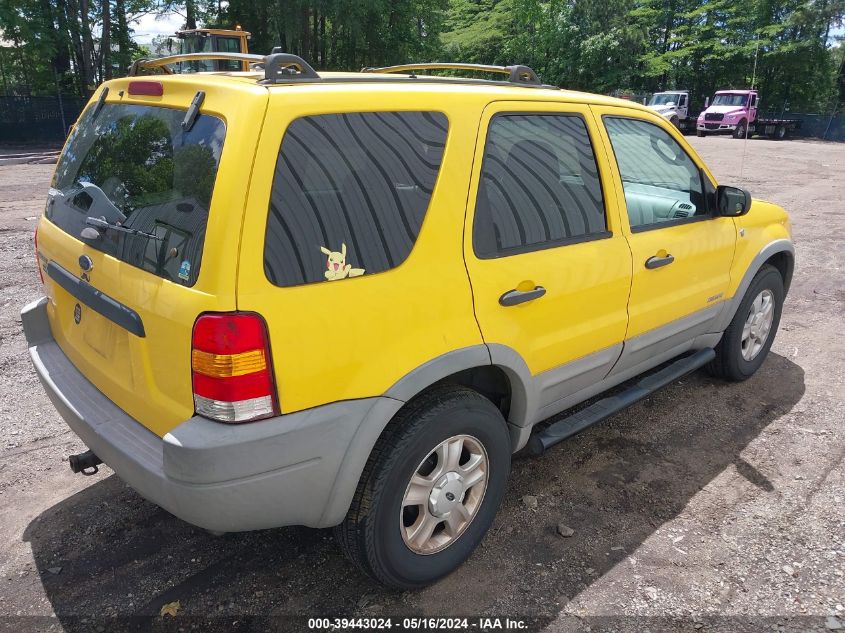 2002 Ford Escape Xlt VIN: 1FMYU041X2KB00281 Lot: 39443024