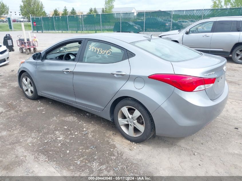 2013 Hyundai Elantra Gls VIN: KMHDH4AE1DU734930 Lot: 39443045