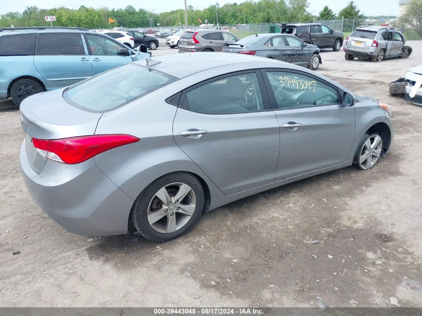 2013 Hyundai Elantra Gls VIN: KMHDH4AE1DU734930 Lot: 39443045