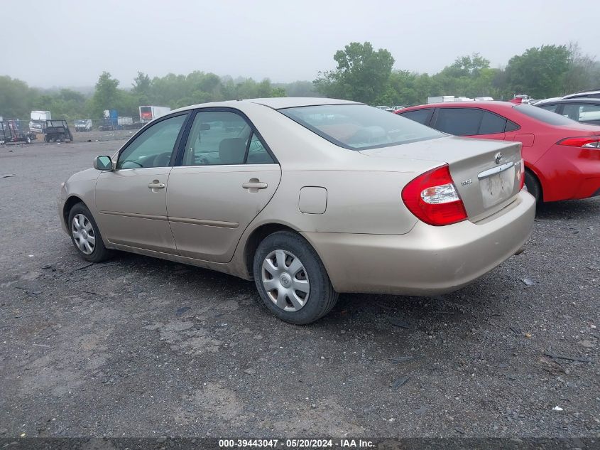 2003 Toyota Camry Le VIN: 4T1BE32K83U683844 Lot: 39443047