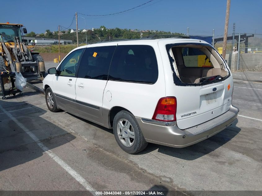 2003 Ford Windstar Sel VIN: 2FMDA53473BA06189 Lot: 39443048